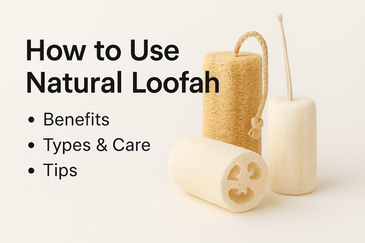 How to Use Natural Loofah Sponge for Body Care? - EcoloomCare Store