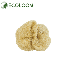 Natural Loofah Sponge Bath Ball – Eco - Friendly Exfoliating Shower Puff - EcoloomCare Store
