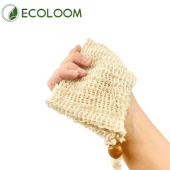 Natural Sisal Soap Saver Bag – Zero - Waste Pouch - EcoloomCare Store