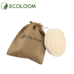 Natural Loofah Bath Scrub Pad – With Thick Sponge - EcoloomCare Store