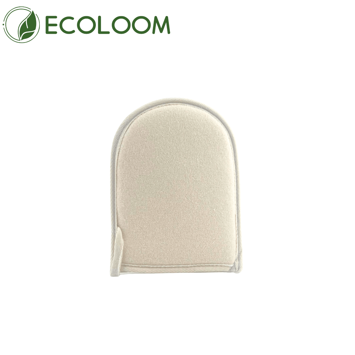 Natural Loofah Exfoliating Glove – Open - End Bath Mitt - EcoloomCare Store