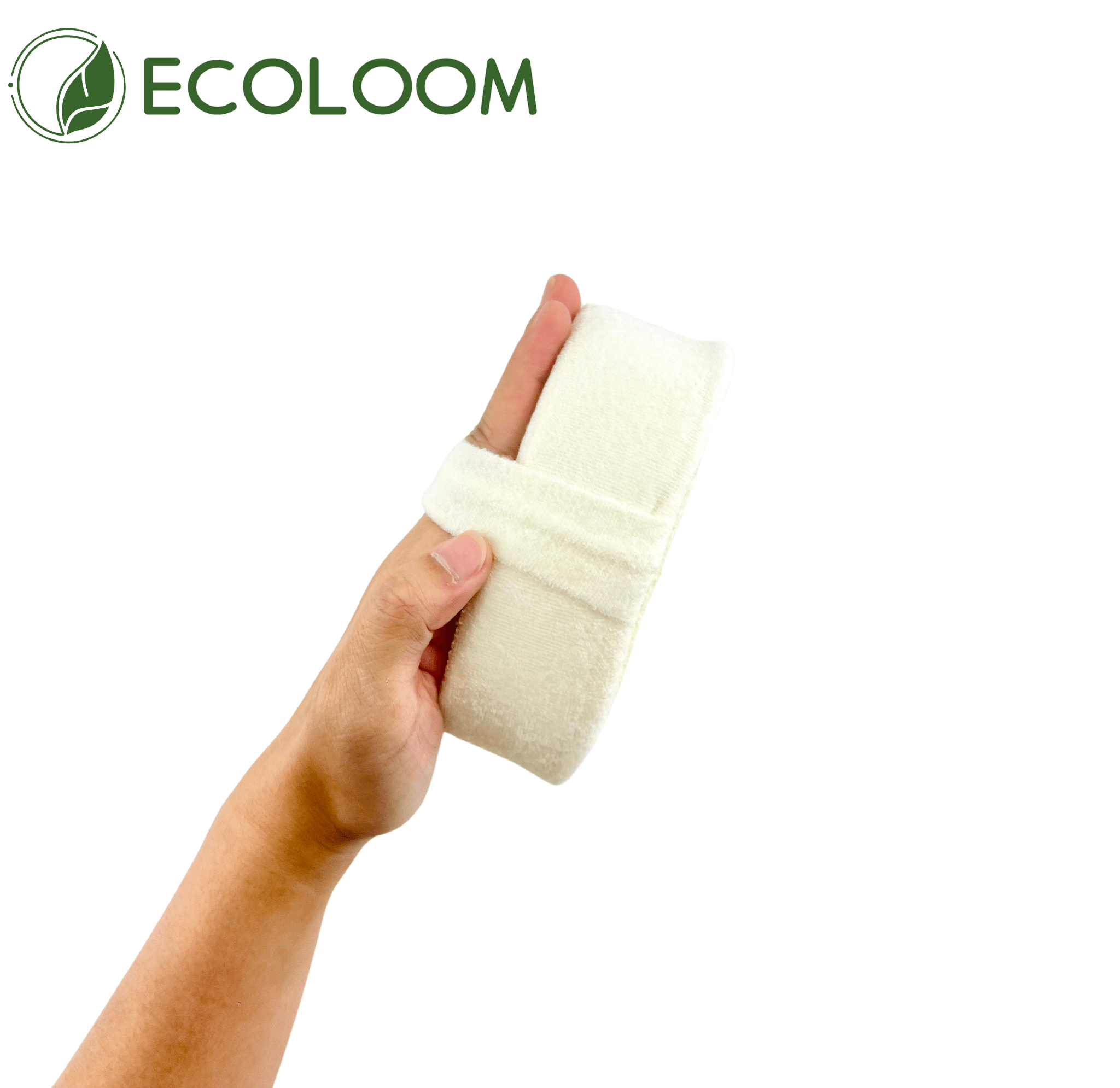 Natural Loofah Bath Scrub Pad – With Thick Sponge - EcoloomCare Store