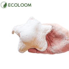Natural Loofah Bath Sponge for Kids – Animal - Shaped Gentle Cleansing Toy - EcoloomCare Store