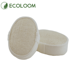 Natural Loofah Bath Scrub Pad – With Thick Sponge - EcoloomCare Store