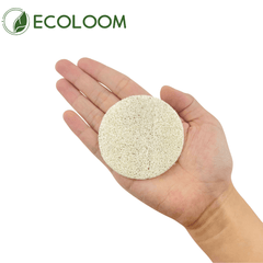 Raw Loofah Facial Pad Discs – Natural, Biodegradable Multipurpose Rounds (10 - Pack) - EcoloomCare Store