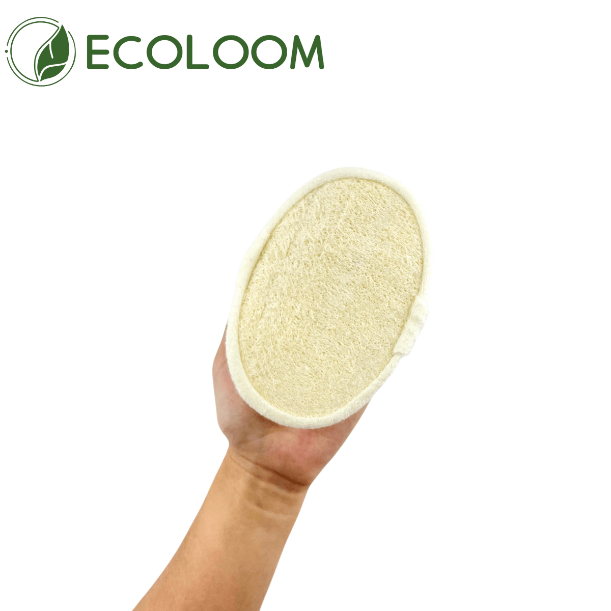 Natural Loofah Bath Scrub Pad – With Thick Sponge - EcoloomCare Store