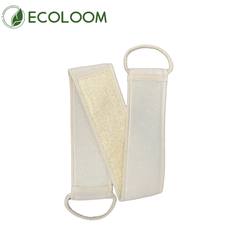 Natural Loofah Back Scrubber – Eco - Friendly Exfoliating Strap - EcoloomCare Store